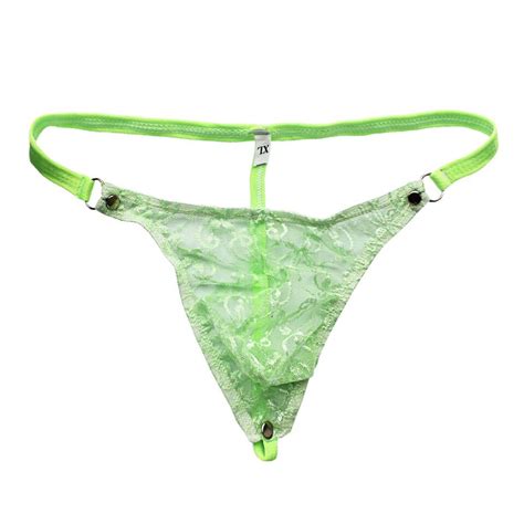 Sexy Mens Lingerie Patent Leather C String Bikini Briefs Underwear Underpants Ebay