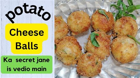 Potato Cheese Ball Crispy Spicy Cheese Ball Make And Enjoy