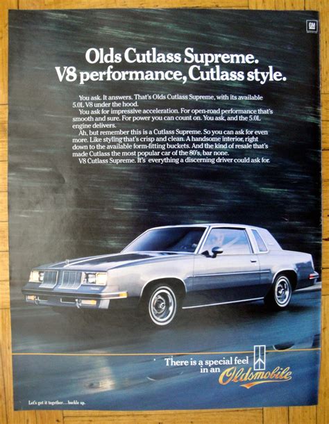 1985 Oldsmobile Cutlass Supreme