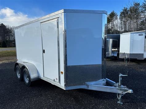 2023 Stealth Trailers 6x12 Aluminum 7K Enclosed Cargo Trailer w/Rear ...