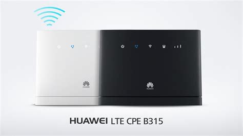 Basic Wifi Setup Huawei B Lte Cpe G Router Youtube