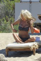 Victoria Silvstedt Bikini Candids Beach In Sardinia 8 8 2016 CelebMafia