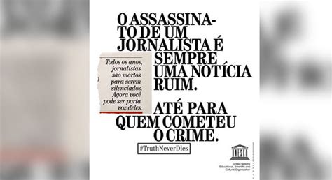 A Gazeta Unesco Lan A Campanha De Combate A Crimes Contra Jornalistas