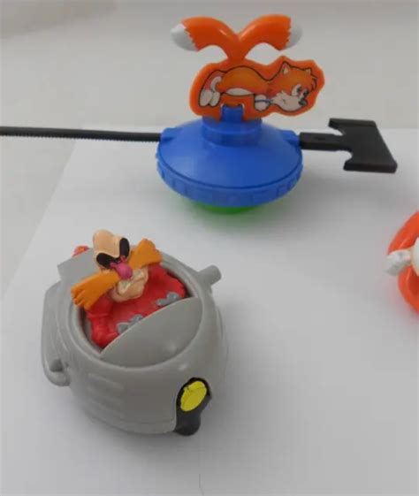 Mcdonalds Happy Meal Sonic The Hedgehog Komplettes Set Sega