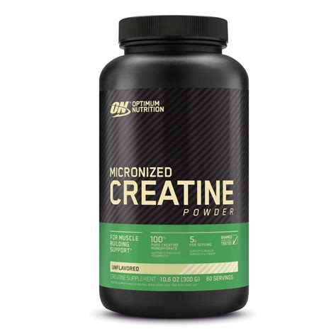 Optimum Nutrition Creatina Micronizada Serv Dasha Fitness Tienda