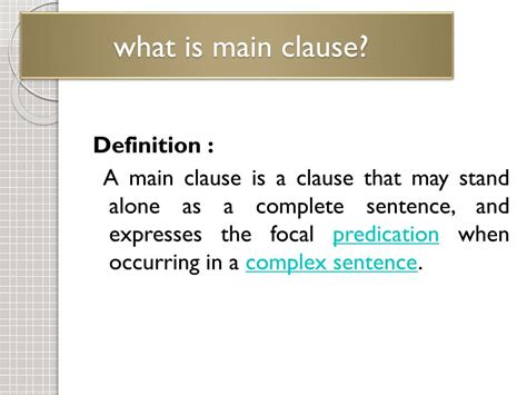 Ppt Clause Phrase Part Of Speech Powerpoint Presentation Free Download Id1993742