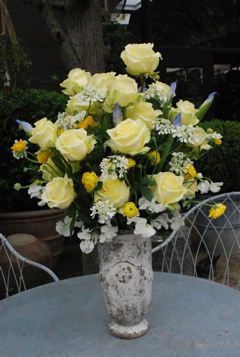 50th Wedding Anniversary Floral Arrangements Gold Floral 50th Wedding