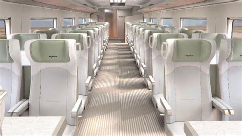 Brightline West Train Interior Renderings : r/highspeedrail