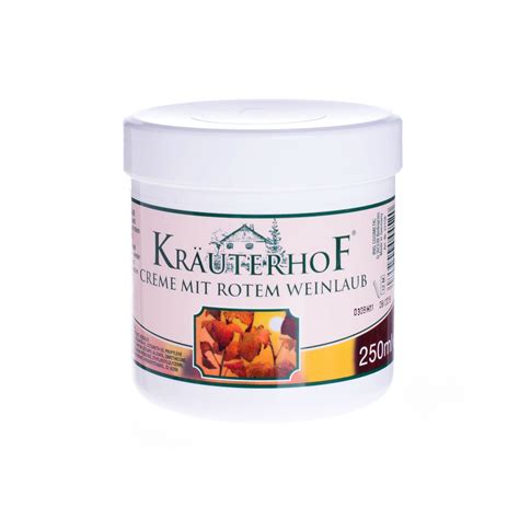 Krauterhof balsam z liści czerwonych winogron z kasztanowcem 250 ml