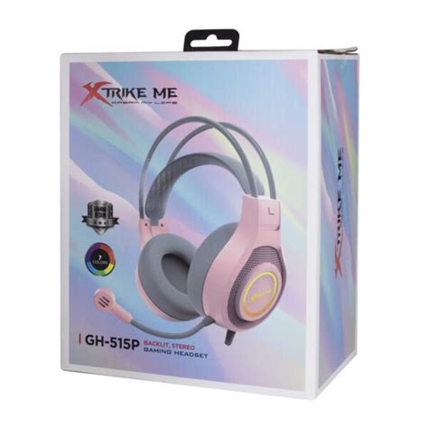 VINCHA AURICULAR XTRIKE ME GH 515P RGB ROS JTXTRIKE113 Jtech