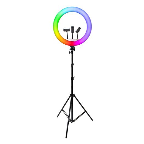 KIT RING LIGHT RGB TRIPÉ ESFERIUM WK 18RGB