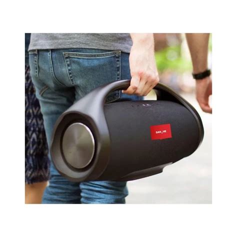 Caixa De Som Boombox Alto Speaker Grande Port Til Bluetooth Sem Fio