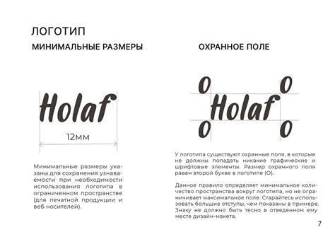 Гайдлайн (руководство по фирстилю) Holaf on Behance