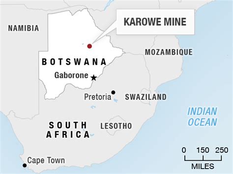 The Largest Diamond Found In A Century Comes From Botswana Who Will