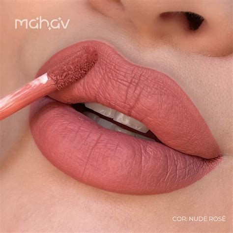 Mahav Batom Liquido Matte Nude Rose Box C 12 E Prov Distribuidora