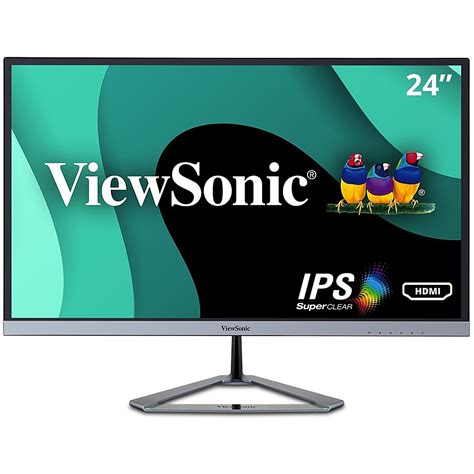 Best Buy Viewsonic Vx Smhd Ips Lcd Fhd Monitor Displayport