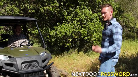 Hunky Gay Rides His Friends Cock Raw After Blowjob Outdoor