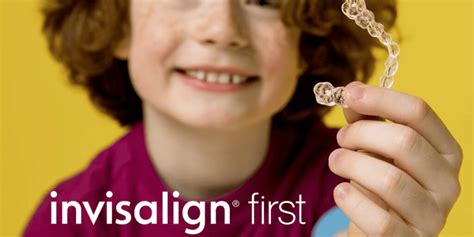 Invisalign First ortodoncia invisible para niños Ferrus Bratos