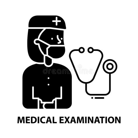 Medical Stethoscope Icon Black Vector Sign With Editable Strokes Concept Illustration Stock