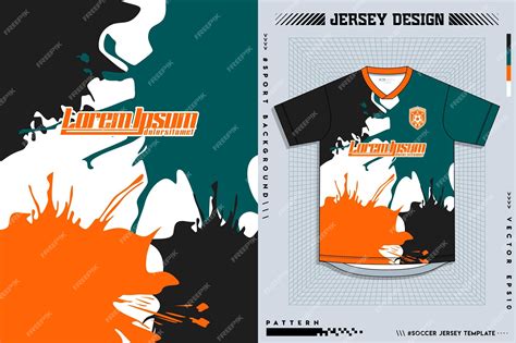 Premium Vector Mock Up Background For Sports Jerseys Race Jerseys