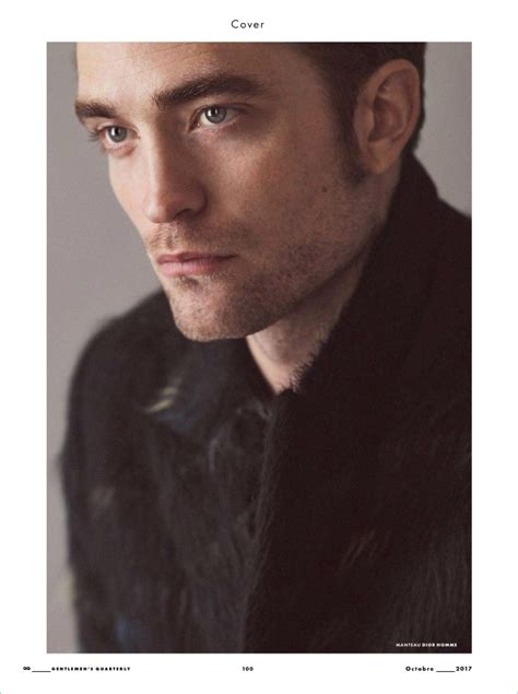 Robert Pattinson Covers GQ France Wears Dior Homme