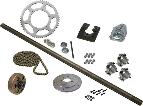 Amazon BMI Karts Drift Trike Axle Kit With Clutch 40 Chain 36