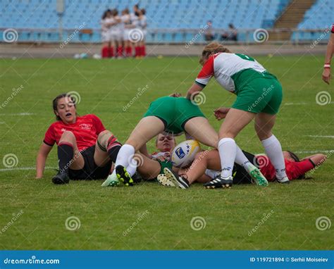 Rugby Europe Women Sevens editorial stock image. Image of player ...