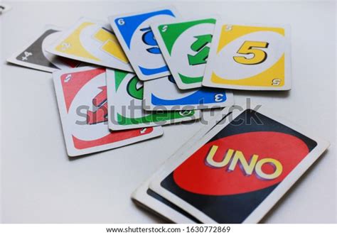 Uno Board Game Playing Cards Moscow Stock Photo 1630772869 | Shutterstock