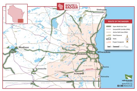 Route Of The Badger Planning A 500 Mile Trail Network To Connect Wisconsin Communities Wuwm