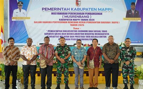 Penjabat Bupati Mappi Buka Musrenbang Rkpd Tahun Anggaran Lintas