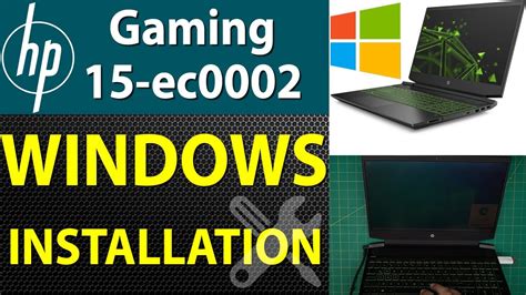 How To Install Windows 10 Or 11 On Hp Pavilion Gaming 15 Ec0002 Laptop Step By Step Guide