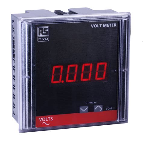 Rs Pro Digital Voltmeter Digital Display Digits Class X X