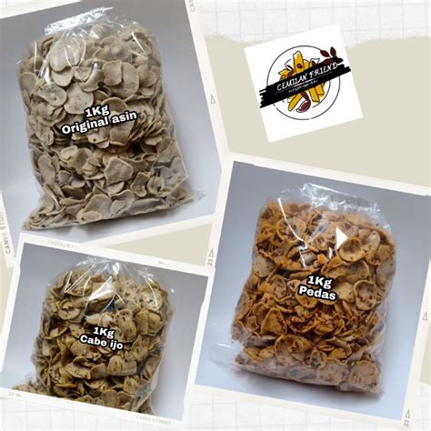 Jual Basreng Koin Pedas Kg Shopee Indonesia