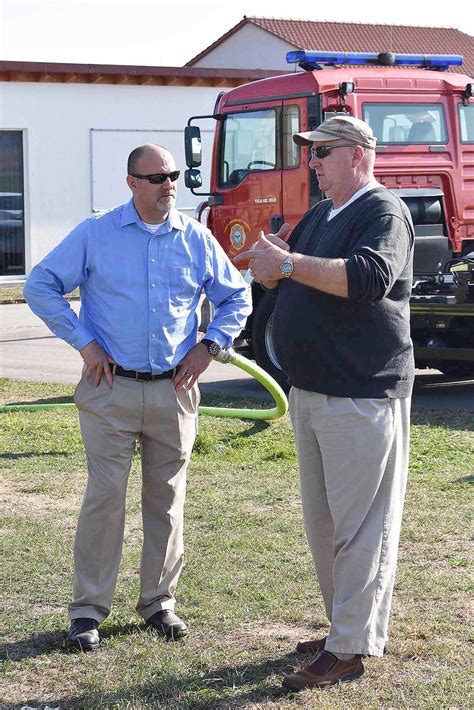 Imcom E Directors Of Emergency Services Meet At Ansbach Fire Fighting