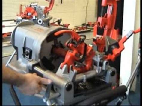 Ridgid 1233 Threading Machine YouTube