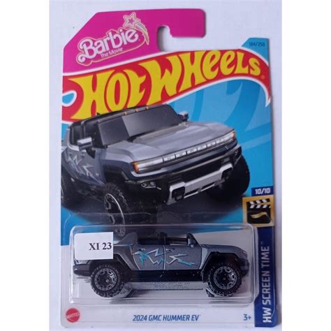 Hot Wheels Gmc Hummer Ev Hw Screen Time Barbie The Movie Grey Shopee Singapore