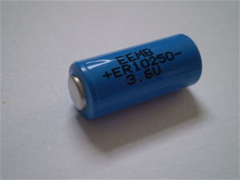 ER10250 1 2 AAA Lithium Thionyl Chloride Battery 3 6 V