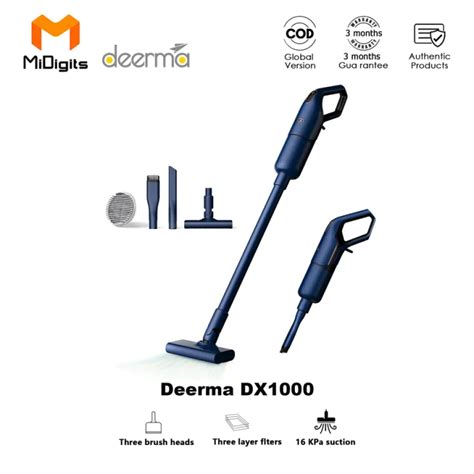 Deerma DX1000 Vacuum Cleaner 16Kpa Suction Handheld Cleaning Machine