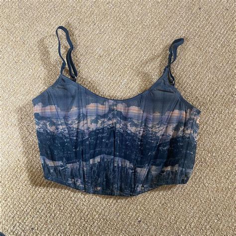 Urban Outfitters Corset Landscape Corset Out From Depop