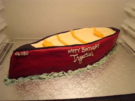 9 Canoe Birthday Cakes Photo Beautiful Boys Birthday Cake Canoe