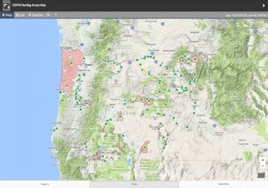 Oregon Hunt Unit Map