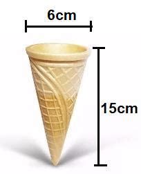 Uma Casquinha De Sorvete Possui O Formato De Um Cone Reto Altura De