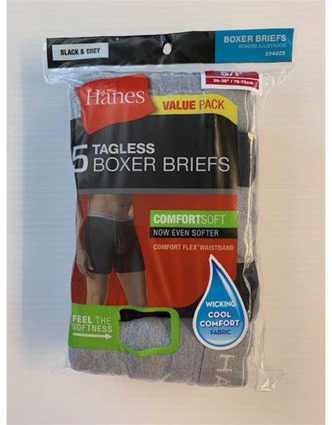 Hanes Men's Comfort Soft Boxer Briefs - Sox World Plus