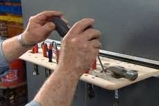 How to Install the Hangman Products Slatwall Shelving System • Ron Hazelton