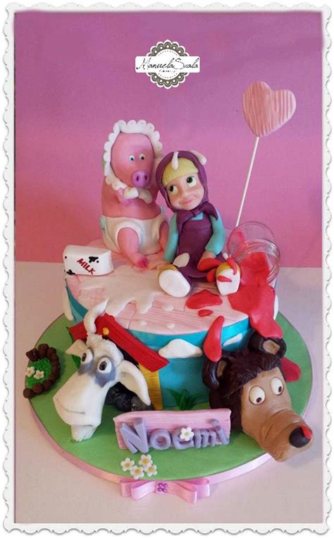 Masha Decorated Cake By Manuela Scala Cakesdecor