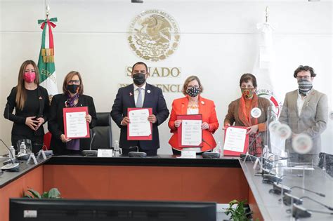 Inmujeres Y Senado Firman Convenio De Colaboraci N Por El Bienestar De