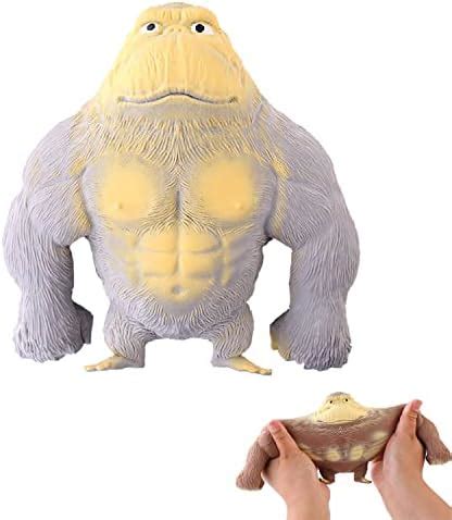 Stretch Gorilla Figure Latex Monkey Gorilla Toys Gorilla Stress Relief