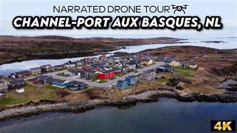 🚁 Soaring Over Channel Port Aux Basques Newfoundland In 4k A Drones