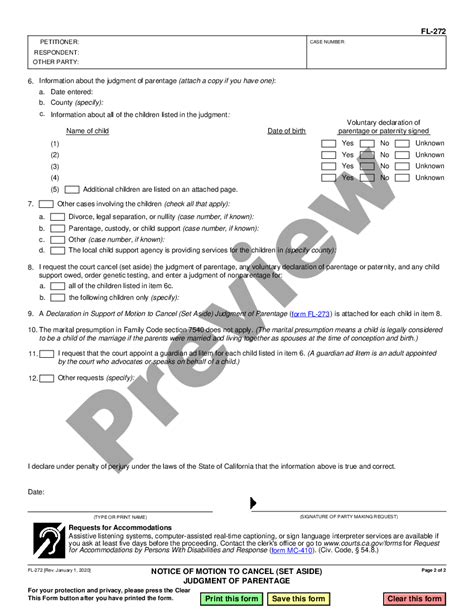 Corona California Notice Of Motion To Set Aside Judgment Of Paternity