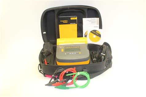 Fluke 1550C MegOhmMeter With Calibration - Leads - Case | PLC Surplus ...